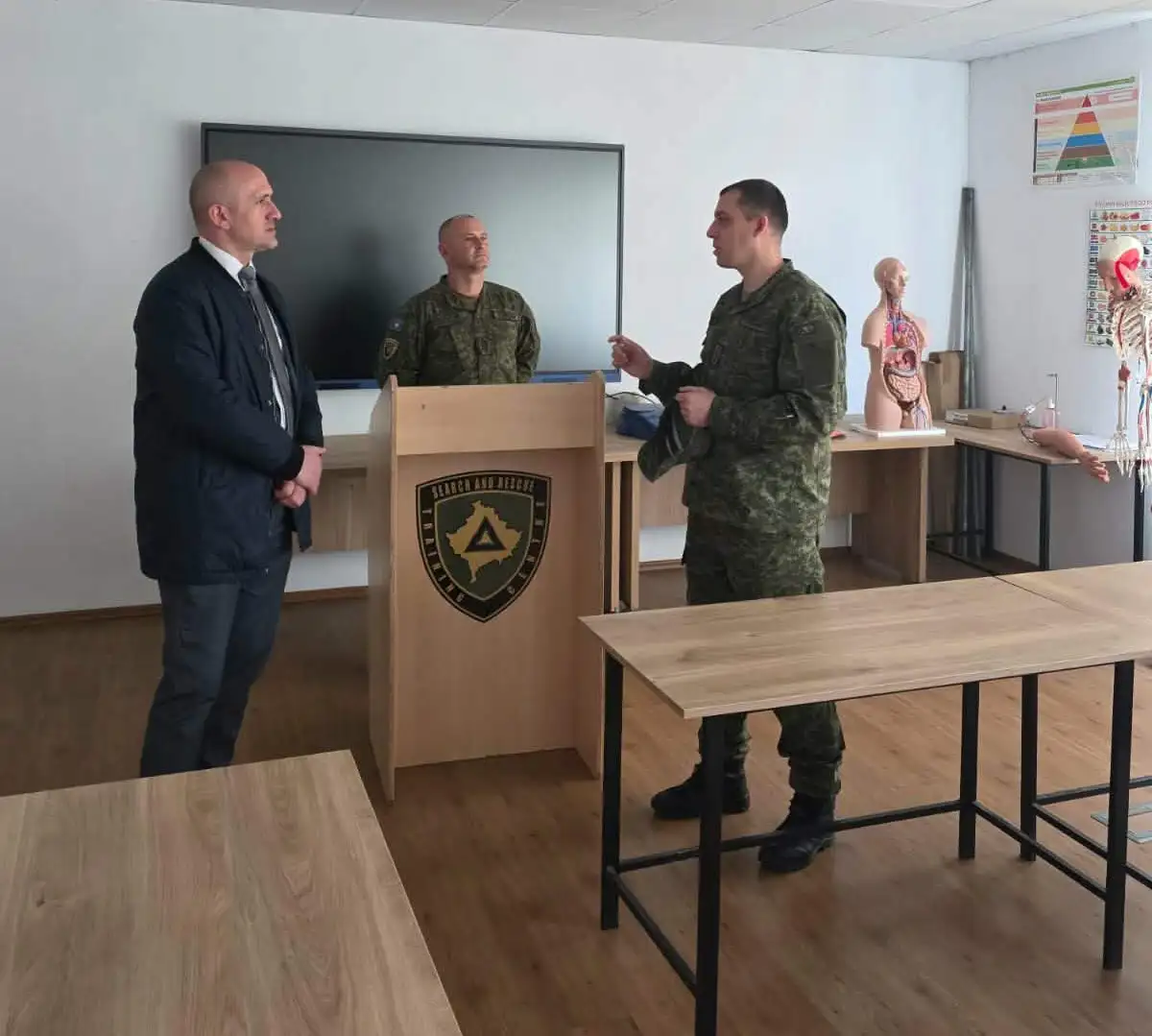 Delegacioni i AKSP-së vizitoi Qendrën Ndërkombëtare të Trajnimit për Kërkim-Shpëtim të FSK-së